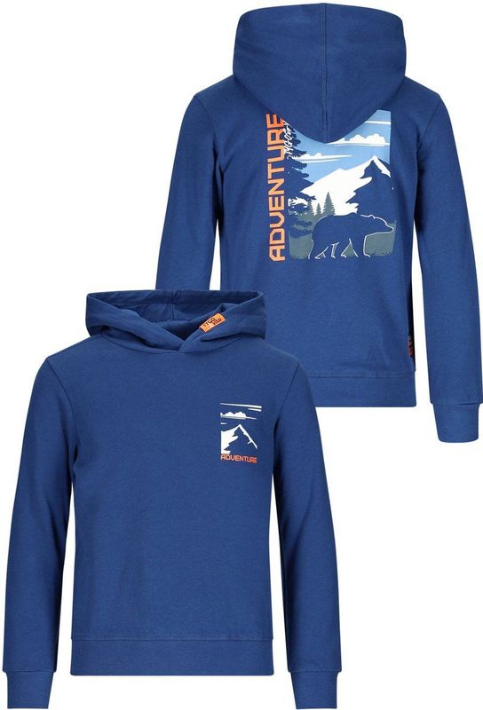TYGO & vito - Huxley - Hoodie - Blauw - 100% Biologisch Katoen