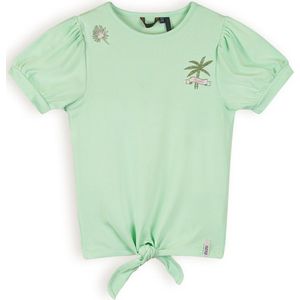 Nono N402-5405 Meisjes T-shirt - Spring Meadow Green - Maat 158-164