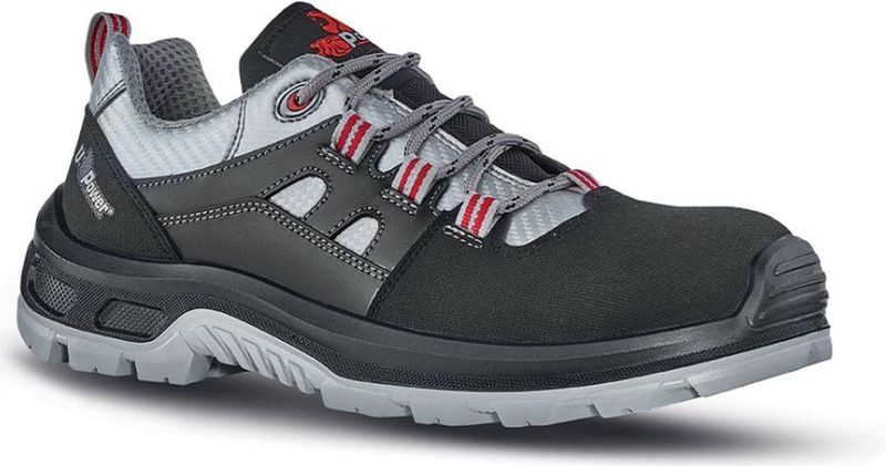 U-power - Corner - Lage Veiligheidsschoenen - Zwart - Volnerfleder - Waterafstotend - S3 SRC