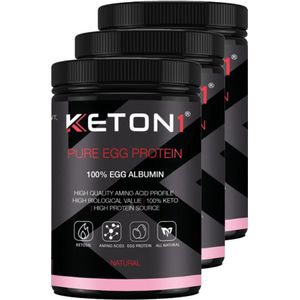 Keton1 | Eiwitpoeder | 3 stuks | 3 x 500 gram