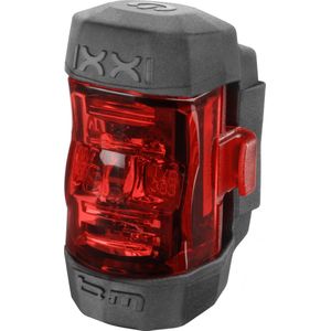 Busch & Müller - IXXI - Fietsachterlicht - Accu/Batterij - LED - USB Lader - Zwart
