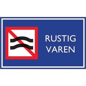 Pickup Nautic rustig varen - Bord 33x20cm
