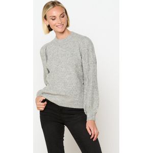 LolaLiza Trui N Pearlo 2d 04006571 Grey Med Mel Dames Maat - XS