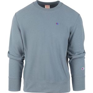 Champion - Crewneck Sweater Blauw - Heren - Maat XXL - Regular-fit