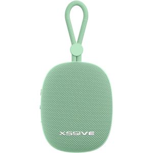Mini Speaker Bluetooth 5.3 - 12+ Uur Afspeeltijd - Spatwaterbestendig - Draadloze Speakers Klein - Groen