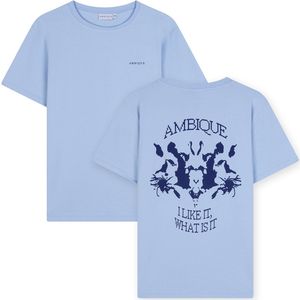 AMBIQUE - Dex T-Shirt - licht blauw - Maat 188