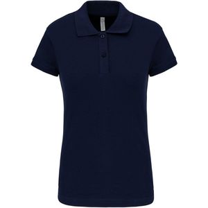 Kariban Piquépolo korte mouwen dames K240 - Navy - S