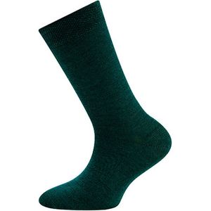 Ewers Kindersok - Petrolgroen - Wol & Biologisch Katoen - GOTS - Elastisch-23/26