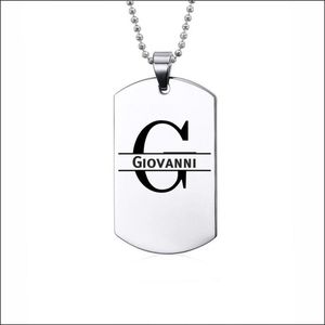 Ketting RVS Met Naam -  Giovanni