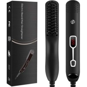 Equivera Baard Stijltang - Baard Styler - Baard Stijlborstel - Baard Stijler - Baardborstel - Baard Borstel - Must Have Voor Mannen