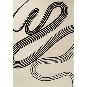 Vloerkleed Brink & Campman Decor Flow Sand 91309 - maat 140 x 200 cm