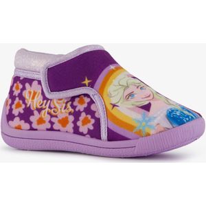 Frozen meisjes pantoffels paars roze - Paars - Maat 24 - Sloffen
