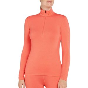 Icebreaker Core Heavyweight Half Zip LS Thermoshirt Dames - Maat L