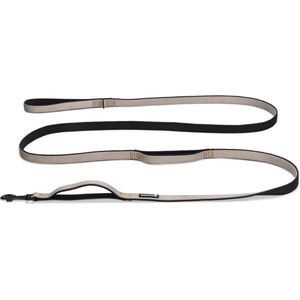 Beeztees Parinca Premium - Hondenriem - Nylon - Lichtgrijs - 300 cm x 20 mm