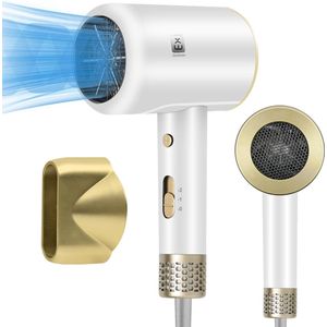 Professionele Haardroger 2000W met Concentrator en 2 Temperaturen/Snelheden voor Thuis en Salongebruik