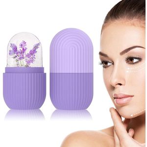 Gekoelde Gezichtsmassageroller | Verbetert gezichtscontouren | Anti-aging & rimpelvermindering | Donkere kringen | Hypoallergeen & Natuurlijk