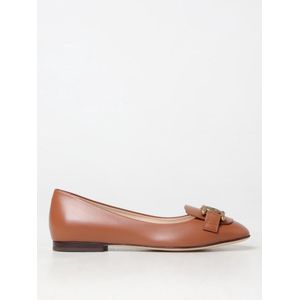 Leather Ballerina Flats Buckle Detail Wo Ballet Flats