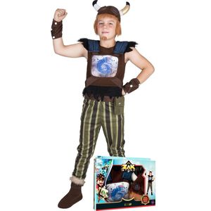 VIVING COSTUMES / JUINSA - Zak Storm Crogar kostuum voor kinderen - 140/152 (10-12 jaar) - Kinderkostuums
