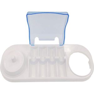 Elektrische tandenborstelhouder met deksel - Standaard voor tandenborstels