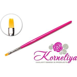 Nail art penselen - Korneliya Penseel Gel Recht