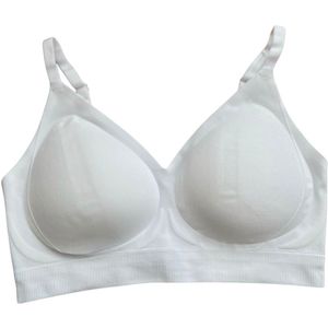 Comfort Bra - Beha zonder beugel - R0182 - L/XL wit