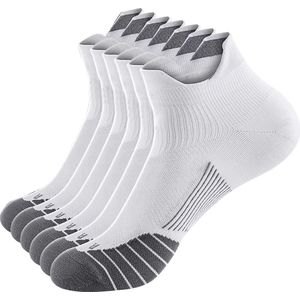 Enkelcompressiekousen voor heren en dames, 3paar, Lage compressie hardloopsokken met enkelondersteuning maat 35-39