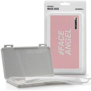 Masker-opbergbox voor 5 mond- en neusmaskers - Roze, Hygiënische en Ruimtebesparende Opbergoplossing