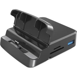 Tablet Docking Station Smartphone Houder Multifunctionele Telefoon 8-in-1 USB Poort Oplaadkaartlezer