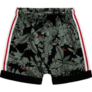Your Wishes Zipper Shorts Botanic - Korte Broek - Jongens - Maat: 98/104