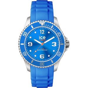 Ice Watch ICE steel - Blue forever 020361 Horloge - Siliconen - Blauw - Ø 35 mm