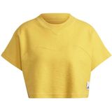 adidas - Lng Lft T-shirt - Geel - Korte Mouwen - Vrouw
