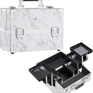 Equivera Nagellak koffer - nagelkoffer - nagelstyliste koffer - nagellak opbergen - nagellak koffer organizer