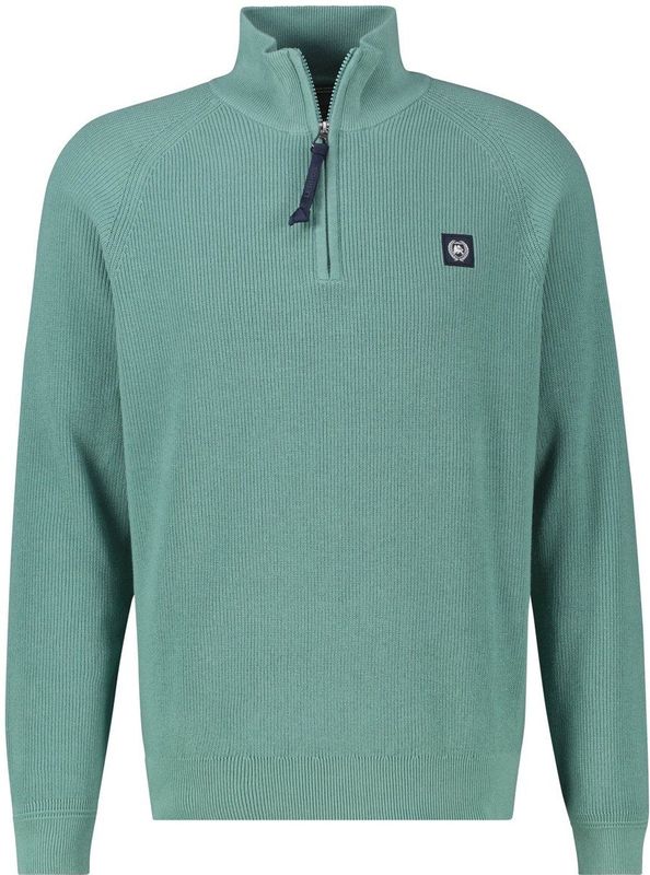 Lerros - Gebreide Troyer - Fjord Blue - Heren - Lange Mouwen