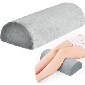 EGoods - Orthopedisch Memory Foam Kussen voor Bed Rug Nek Ondersteuning met Halve Maan vorm - Orthopedisch Kniekussen - Hoogtekussen voor Nek Knieën Taille