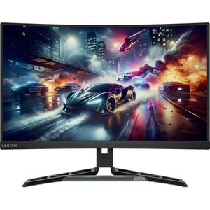 Lenovo - Legion R27qc-30 - Monitor - Zwart - 27 inch - WQHD - 180Hz