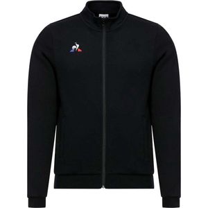 Le Coq Sportif Presentation Sweater Met Ritssluiting Zwart XS Man