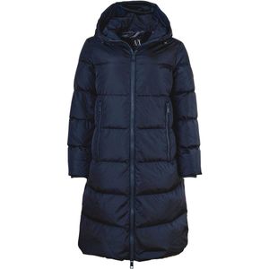 ARMANI EXCHANGE - Wintermantel - Donkerblauw - Gewatteerde Jas - Capuchon met Trekkoord