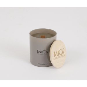 Mica Decorations Geurkaars - H8,5 x Ø7,5 cm - Bois Intense