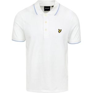 Lyle and Scott - Polo Wit - - Heren Poloshirt Maat S