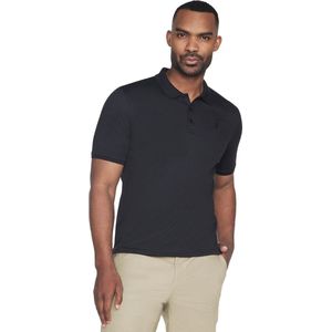 Skechers Off Duty Polo, Mannen, Zwart, Poloshirt, maat: M