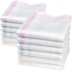 Zakdoeken - 100% Katoen - Klassiek en Hygiënisch