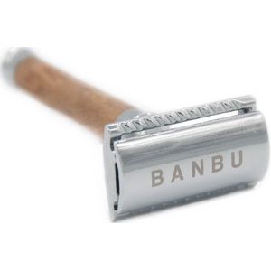 Banbu Vintage Safety Razor - Hout - Elegante scheerervaring - Hoge kwaliteit - Bamboe materialen
