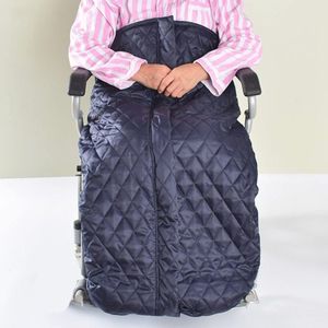 Lichtgewicht rolstoeldeken met ritssluiting - Waterdichte fleece hoes voor comfort en warmte
