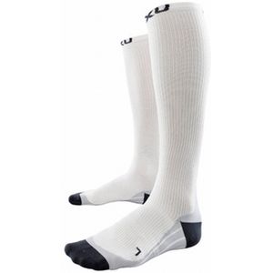 2XU - Compression Race Sportsokken - Wit - Maat M