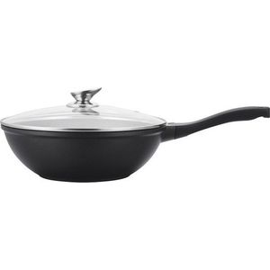 Tefal G25319 Resource Wok Pan 28 cm | Titanium Pro Non-Stick Coating |  Thermal Signal | Durable | Suitable for Induction Cookers | Easy to Clean 