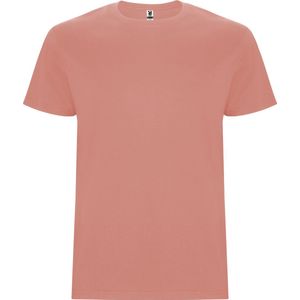 T-shirt unisex met korte mouwen 'Stafford' Clay Orange - 7/8 jaar