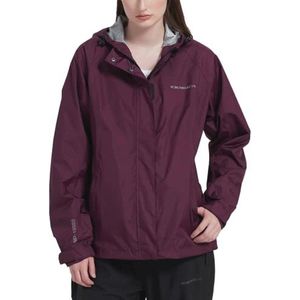 100% Waterdichte Ademend Regenjas met Getapete Naad - 10000mm/3000gm, YKK-ritsen