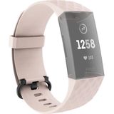 Hama Polsband Voor Fitbit Charge 3/4 Vervangend Horlogebandje Universeel Rosé