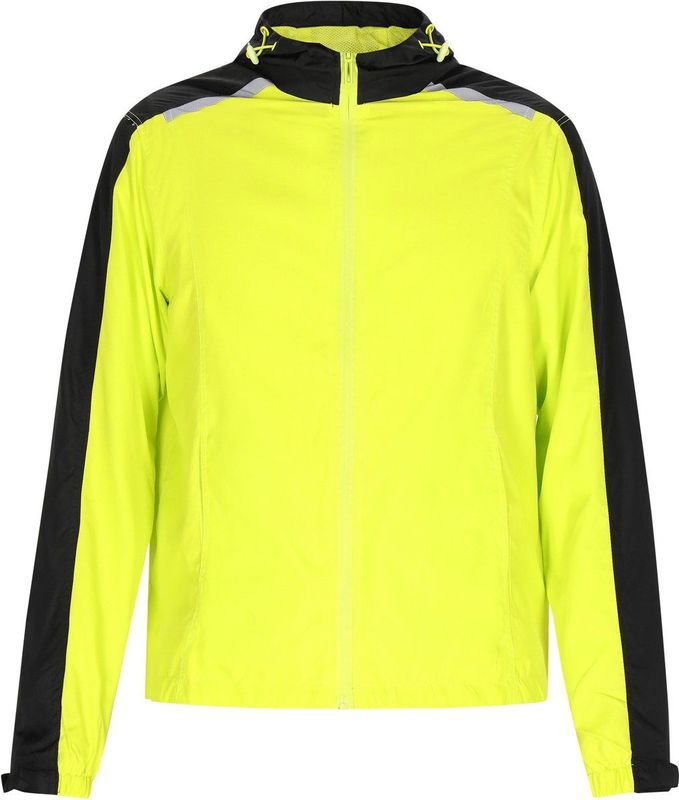 Mo - Jas - Limoen Zwart - Lichtgewicht Jack met Capuchon