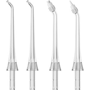 Waterflosser Opzetstukjes Dentect - Siliconen top - Standaard opzetstukjes - Orthodontisch opzetstuk - Paradontaal opzetstuk